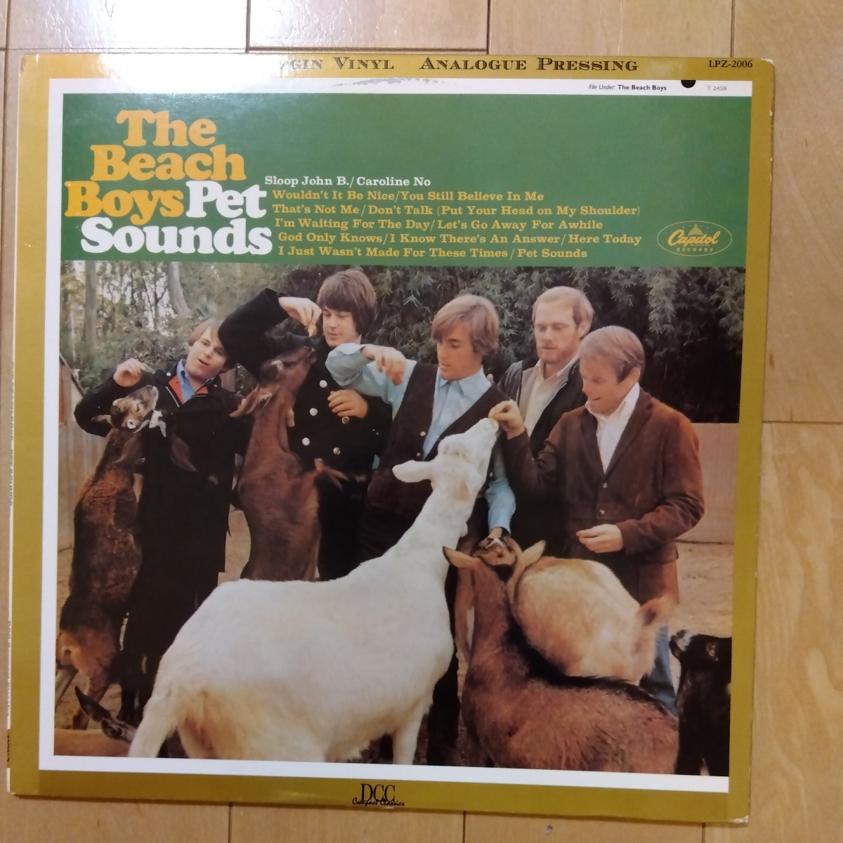 LP　DCC盤 「PET SOUNDS/THE BEACH BOYS」_画像1