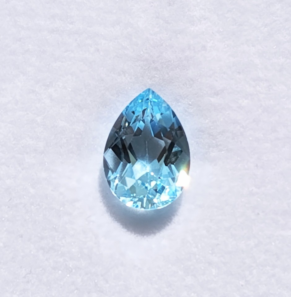 ブルートパーズ 天然 4.778ct ルース_画像1