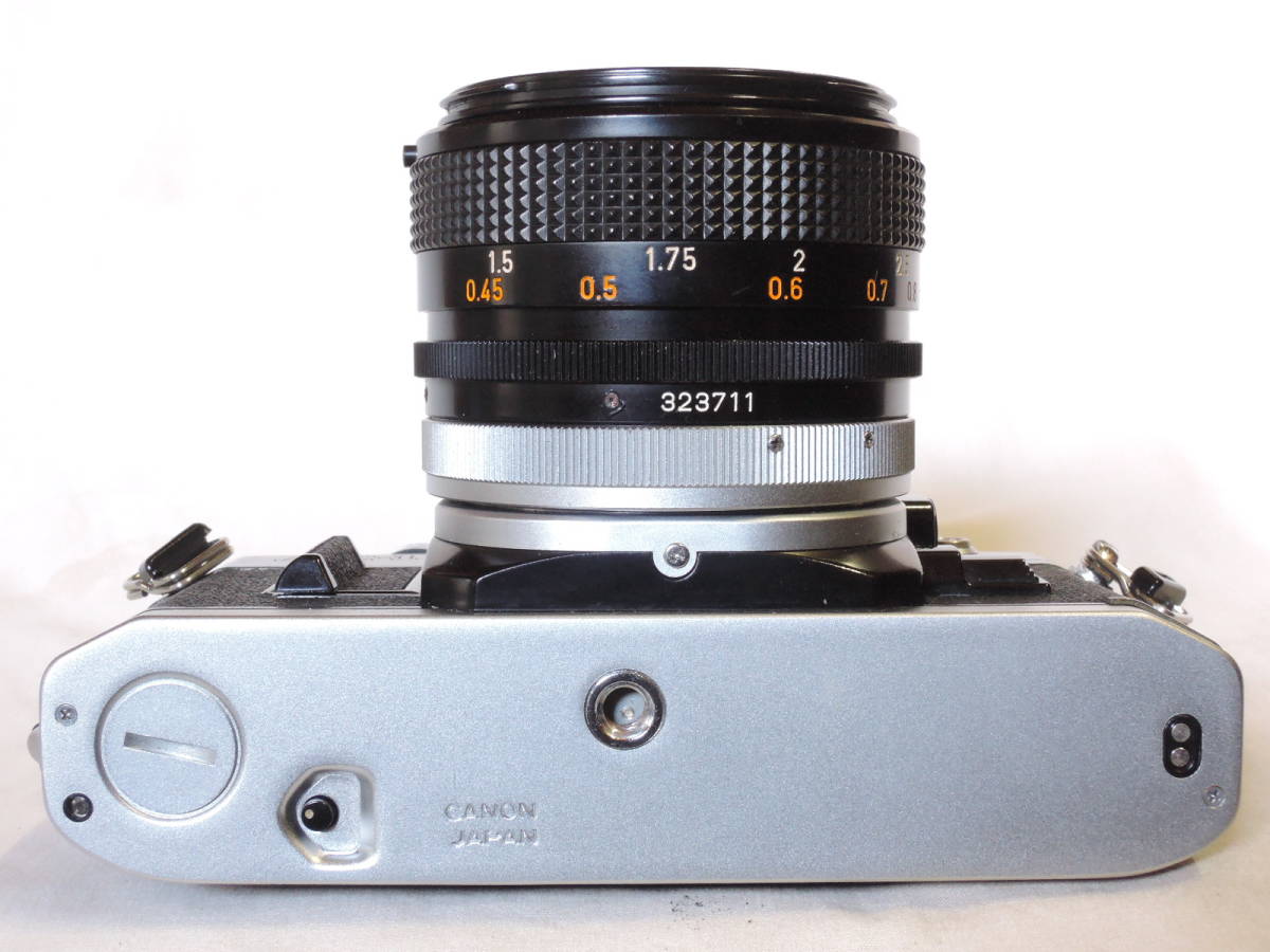 キヤノン／Canon AE-1 (639428) ＋ FD 50mm f1.4 S.S.C.(323711) レンズキャップ/ホットシューカバー付_画像4