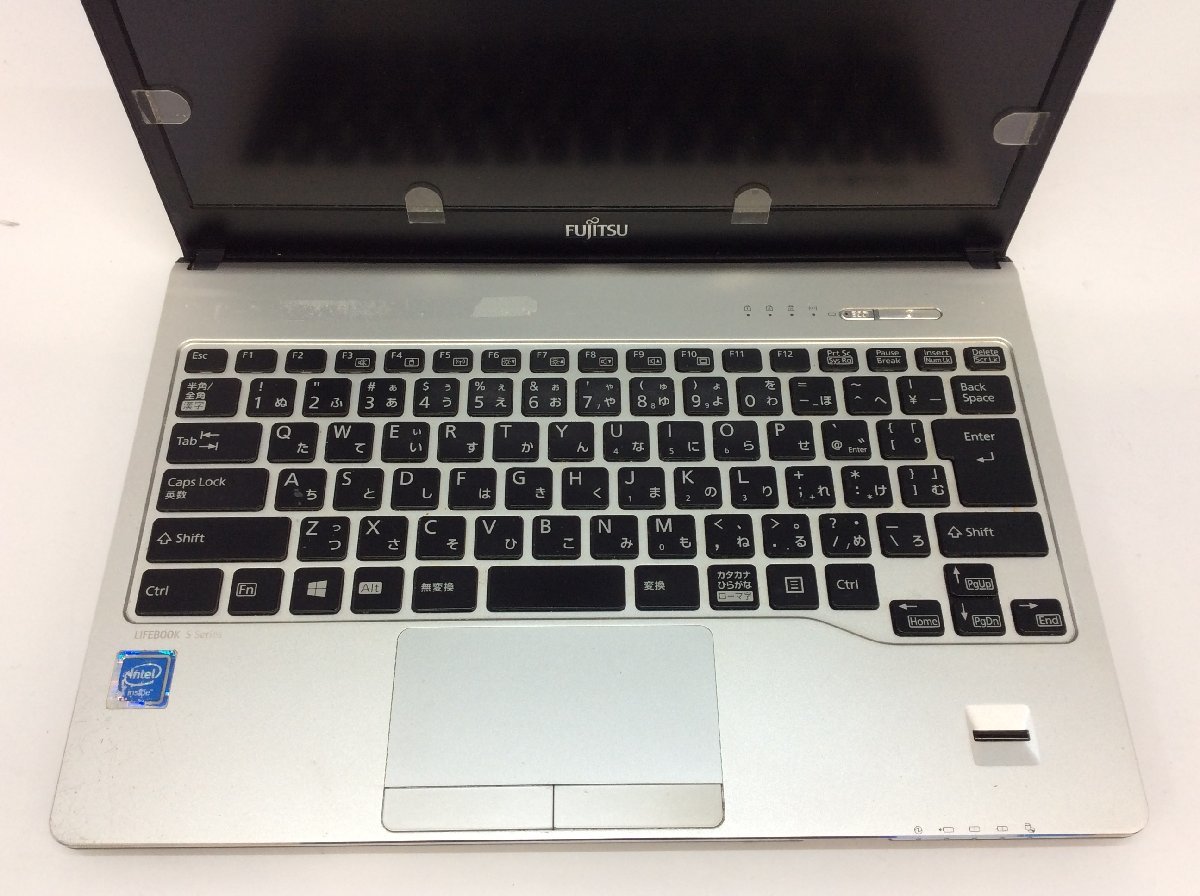 ジャンク/ FUJITSU FMVS08003 LIFEBOOK S937/R Intel Celeron 3965U メモリ4.1GB SSD128.03GB 【G18818】_キーボードに破損があります