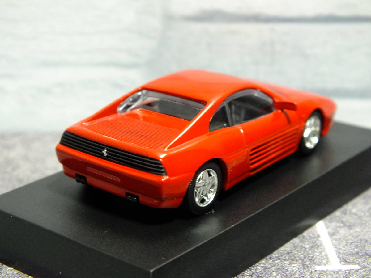 1/64 京商 フェラーリ ミニカーコレクション フェラーリ 348 GTB カード欠品の画像3