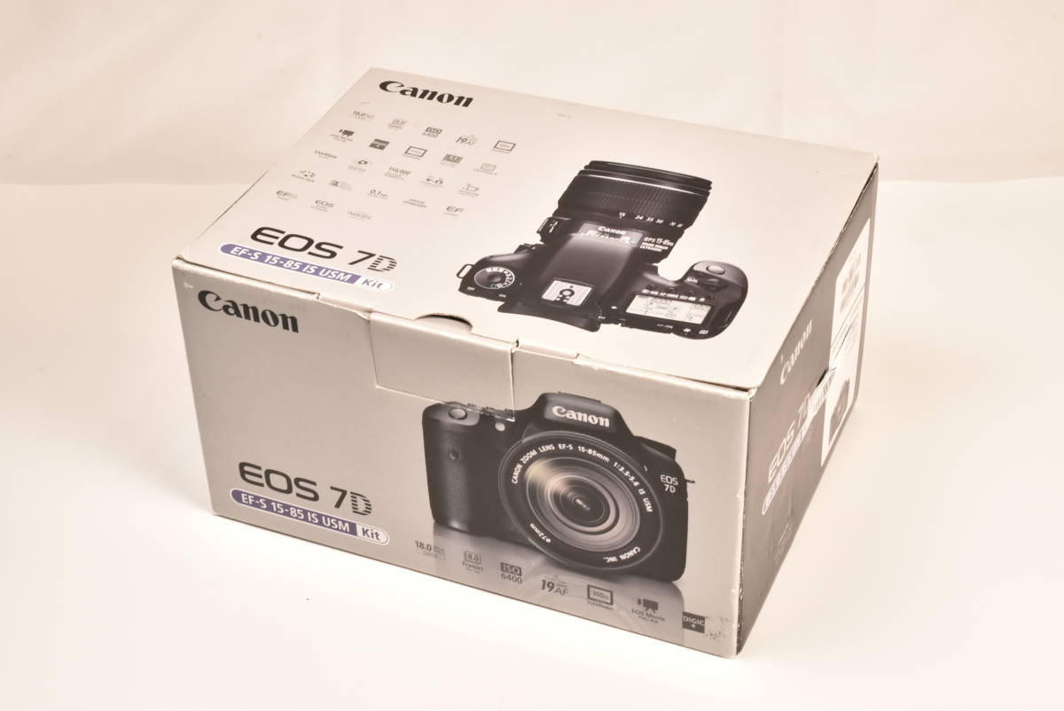 Canon EOS 7D EF-S 15-85 IS USM Kit 空箱 送料無料 EF-TN-YO1193_画像1