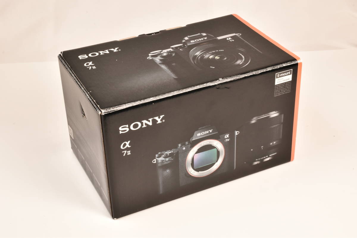 SONY α7Ⅱ アルファ7Ⅱ Zoom Lens Kit 空箱 送料無料 EF-TN-YO1202_画像1