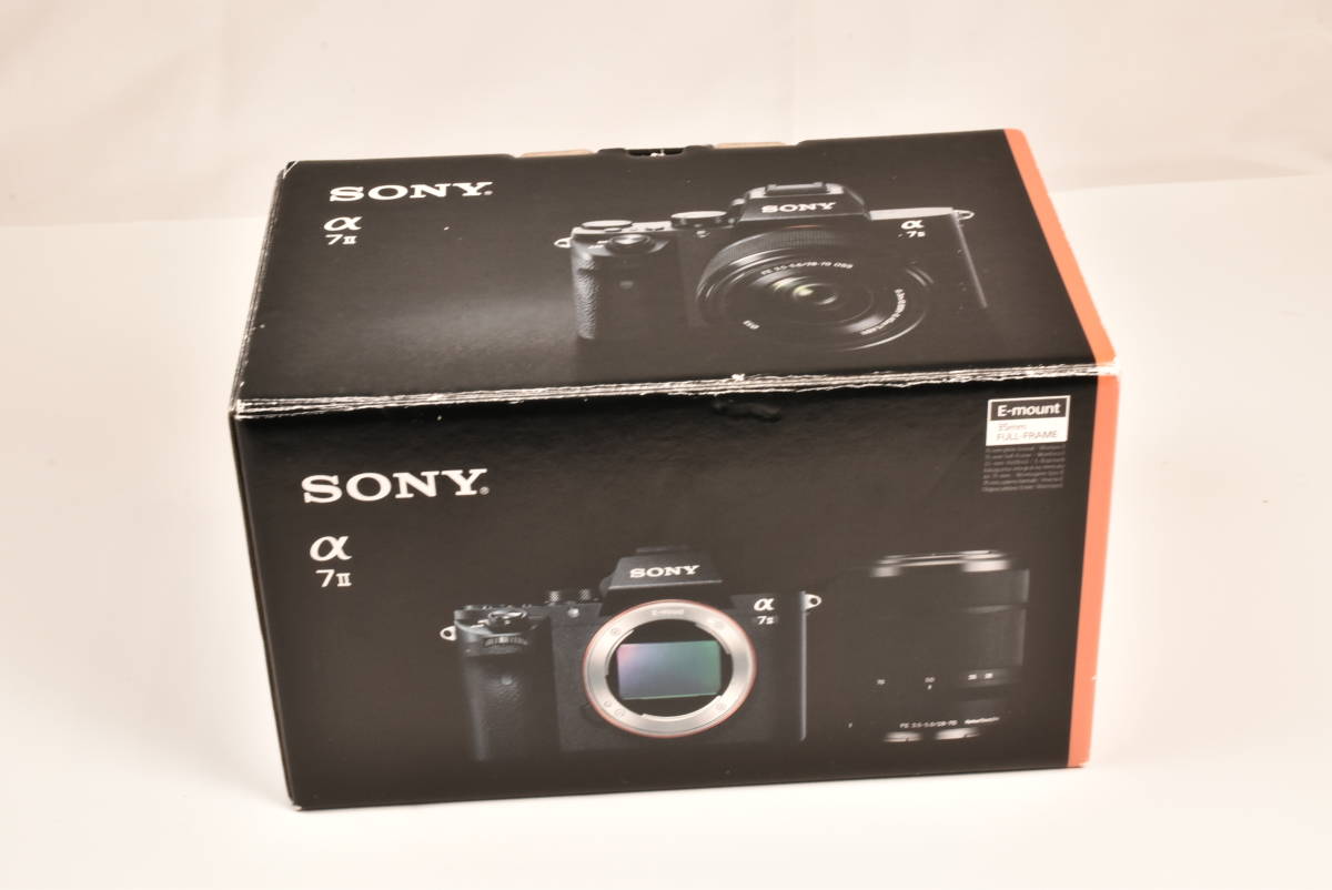 SONY α7Ⅱ アルファ7Ⅱ Zoom Lens Kit 空箱 送料無料 EF-TN-YO1202_画像2