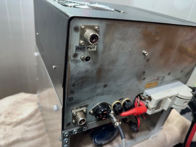 弁慶リニアアンプ/13.8v/セラミック2本玉/動作品/検索用/28MHz 弁慶リニアアンプ/13.8v/セラミック2本玉/動作品/検索用/28MHz