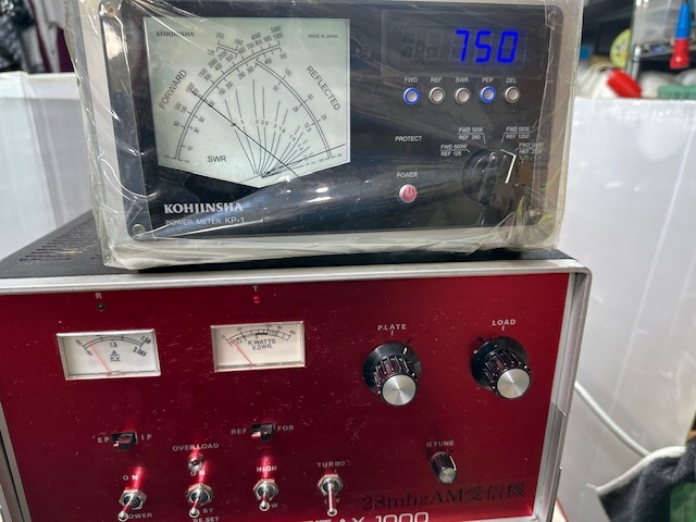 弁慶リニアアンプ/13.8v/セラミック2本玉/動作品/検索用/28MHz 弁慶リニアアンプ/13.8v/セラミック2本玉/動作品/検索用/28MHz