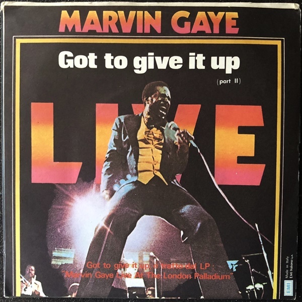 【Disco & Soul 7inch】Marvin Gaye / Got To Give It Up_画像2