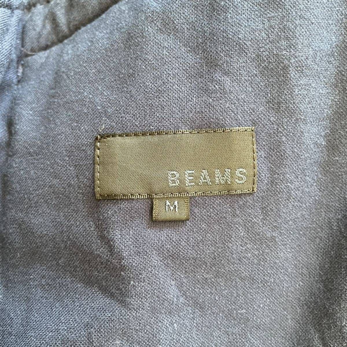 【BEAMS/ビームス】上品な色合い◎ネイビー系 人気のベルベット生地 ベロアコットン テーラードジャケット(M)本切羽仕様 別珍 ブレザー_画像8