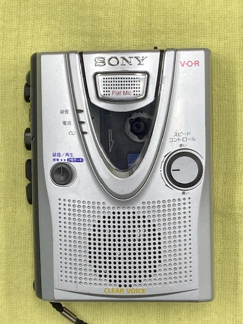 返品可　SONY カセットテープレコーダー TCM-400　　メンテナンス済み（整備品）_画像1