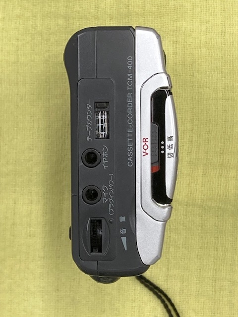 返品可　SONY カセットテープレコーダー TCM-400　　メンテナンス済み（整備品）_画像3