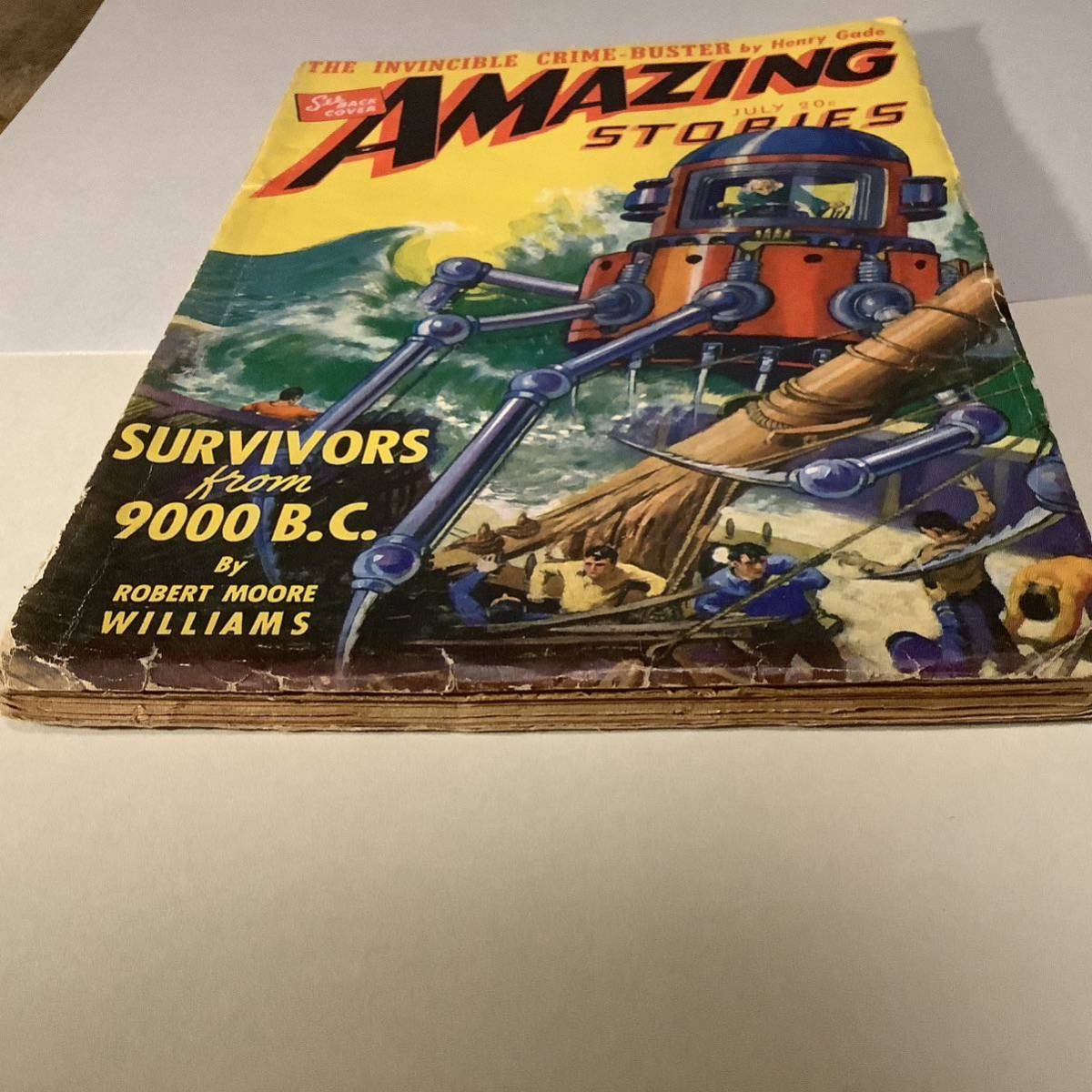 AMAZING STORIES アメージング・ストーリーズ　 1941 年 vol.15 7月号 SF パルプマガジン Frank.R.Pawl 送料無料_画像8