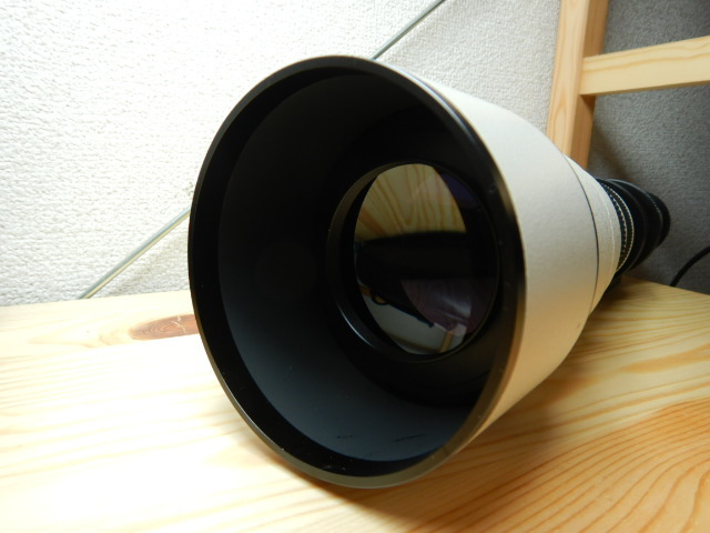 BIG88DA 800-1200mm F9.9-14.9 soft case attaching telephoto lens 