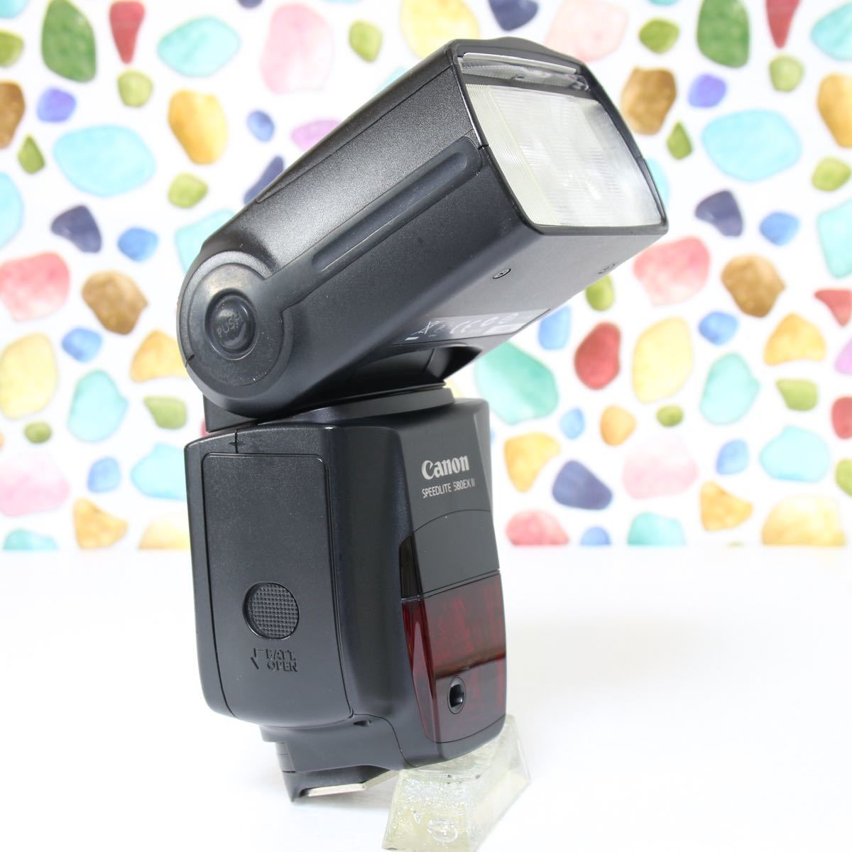 正規品販売中 Canon キャノン SPEEDLIGHT 580EX II 扱いやすい本格 