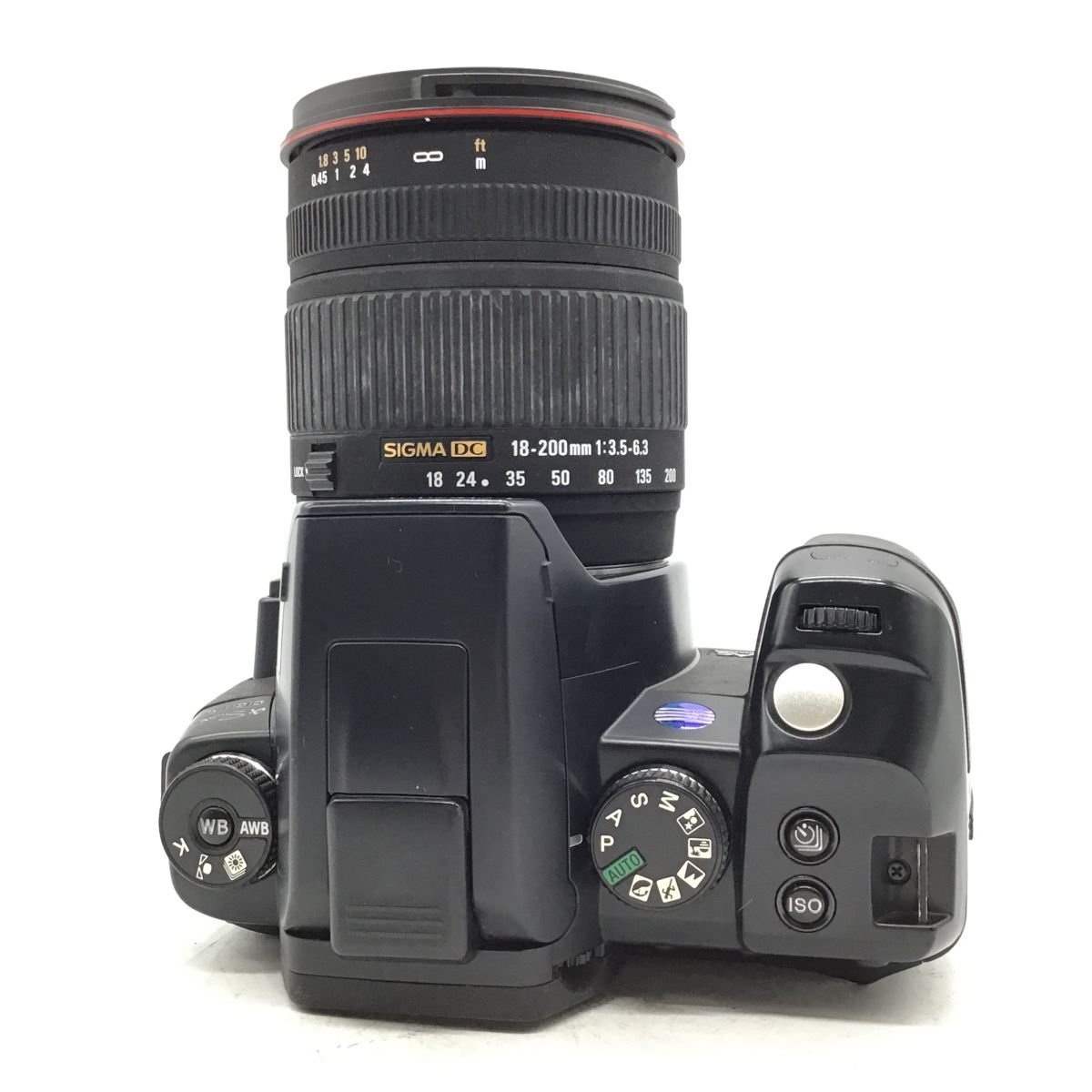 カメラ Konica α Sweet DIGITAL DG-5D Black / SIGMA ZOOM 18-200mm f3.5-6.3 DC 一眼レフ セット品 現状品 [6711KC]_画像5
