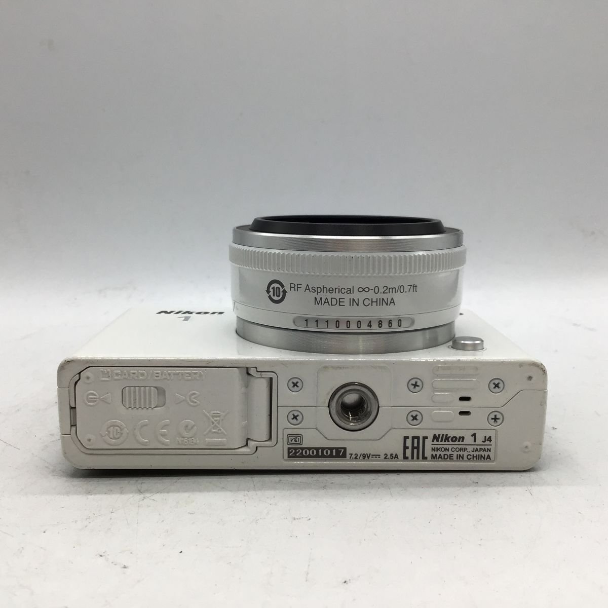 カメラ Nikon 1 J4 / Nikkor 10mm f2.8 ミラーレス一眼レフ セット品 ジャンク品 [1432HJ]_画像6