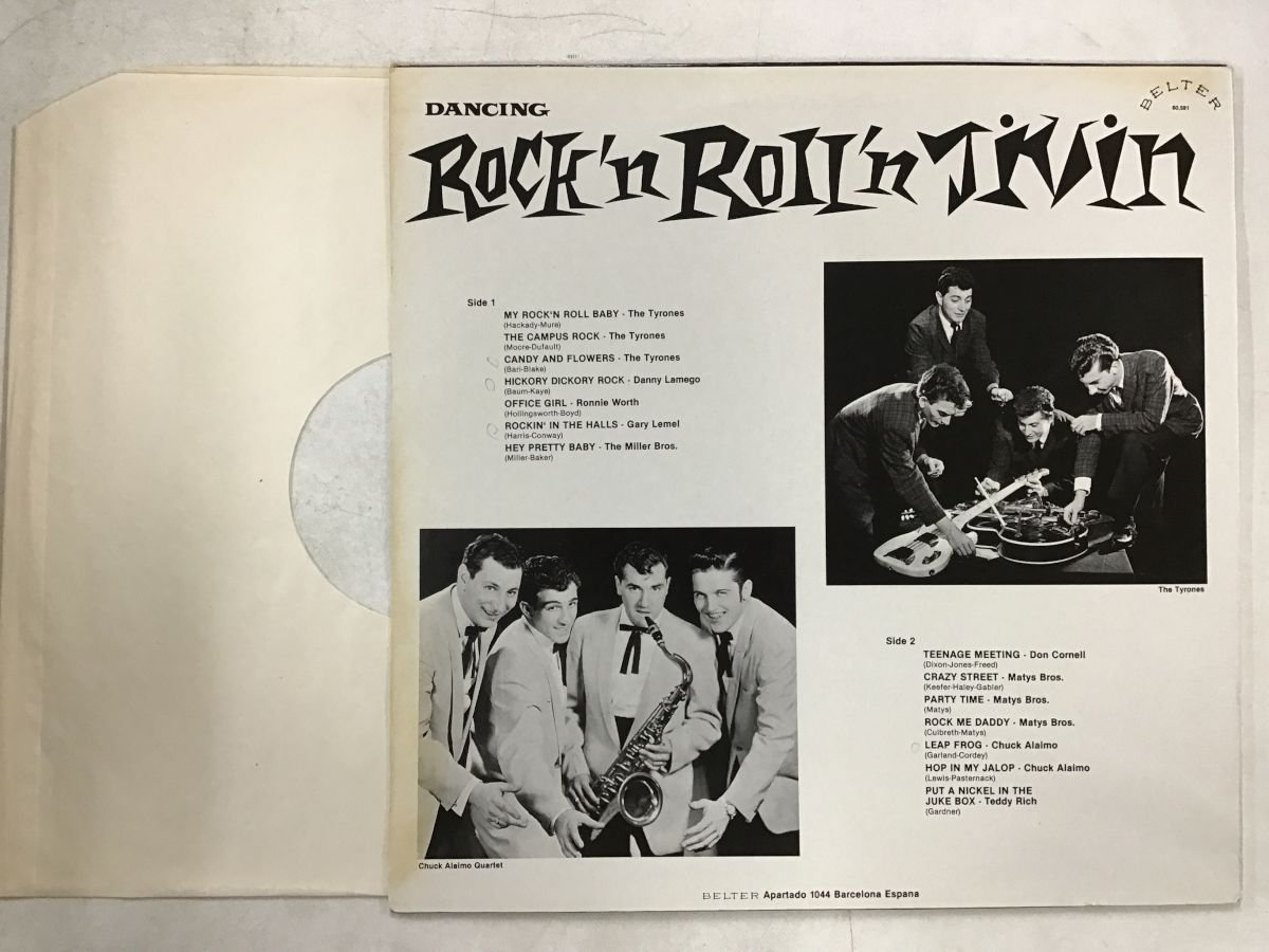 LP / V.A(THE TYRONES/DANNY LAMEGO) / ROCK N ROLL N JIVIN VOL 2 / スペイン盤 [0979RR]_画像2