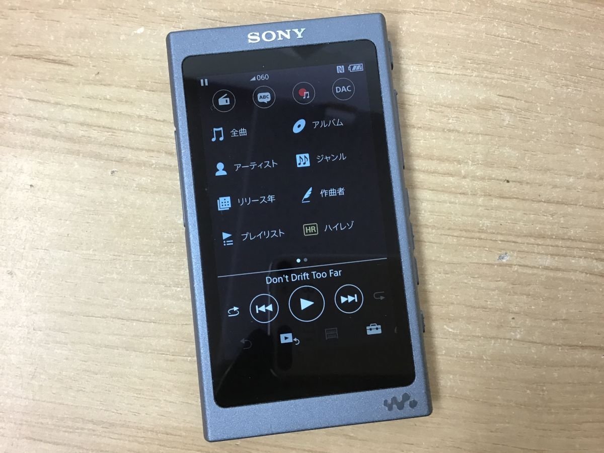 通電確認済み SONY NW-A45 スフィア コラボ We are SPHERE ソニー walkman ポータブルオーディオプレーヤー MP3プレーヤー◆現状品 [2852W]_画像1