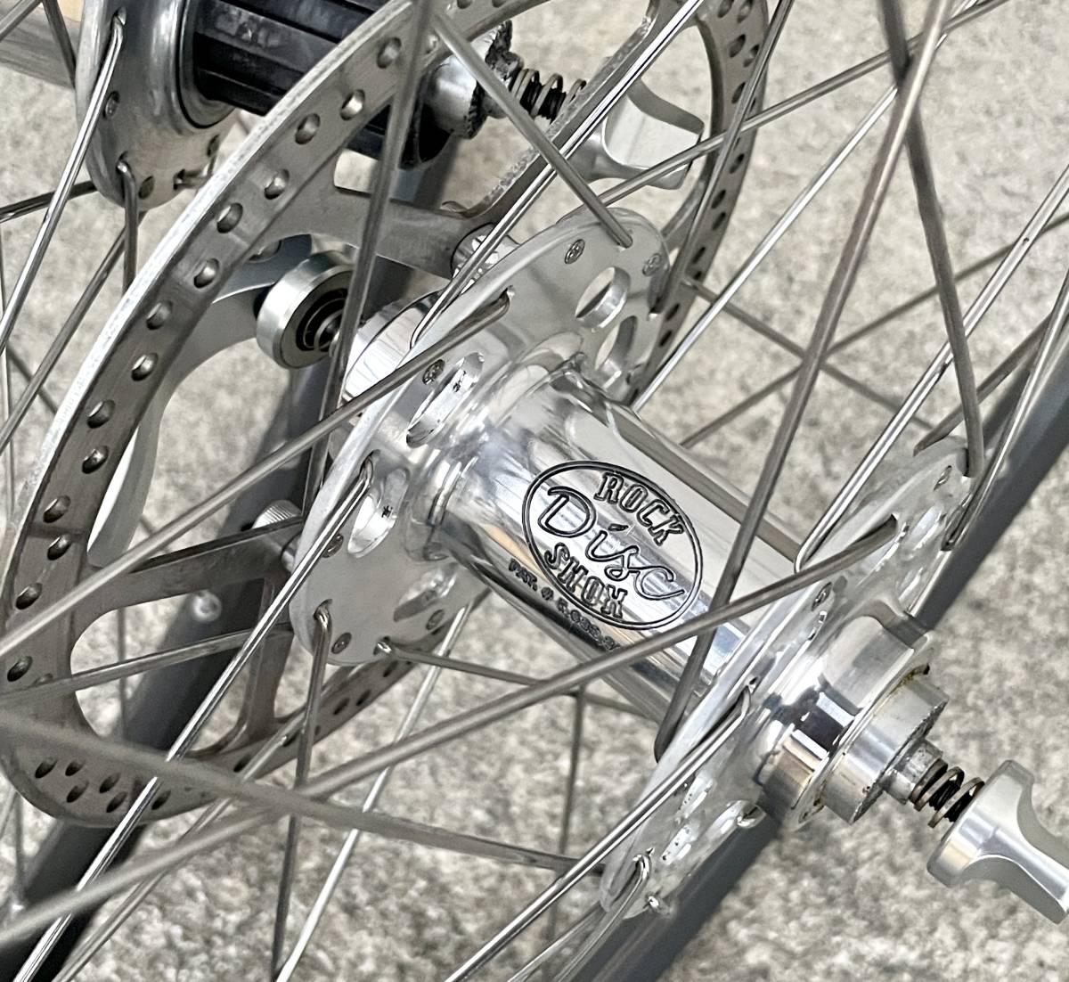 ROCKSHOX Disk Brake 26inch ホイールセット_画像5