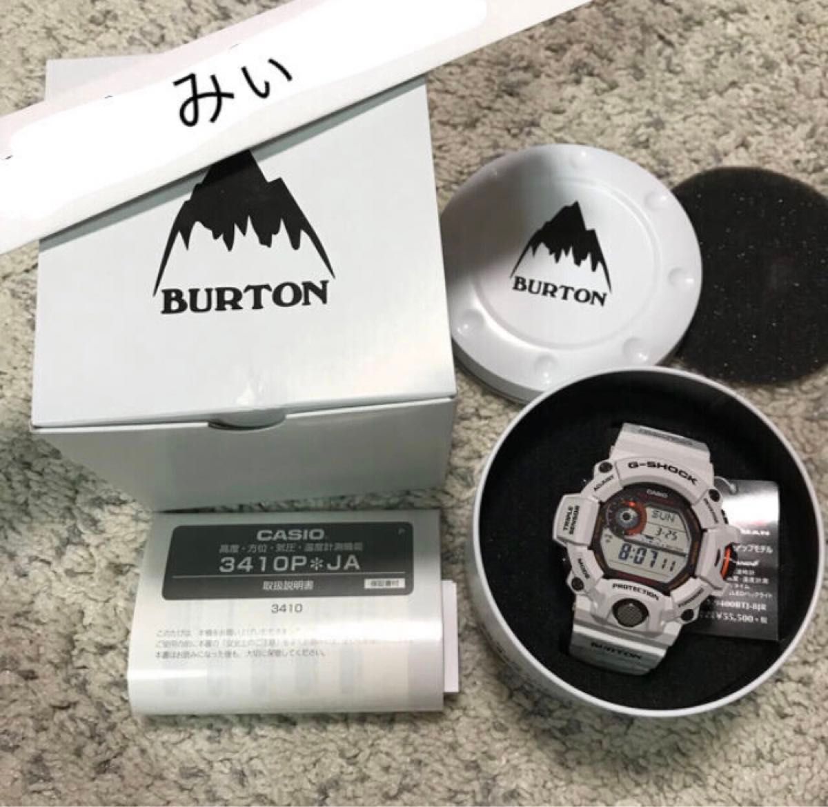 新品タグ付き　G-SHOCK RANGE MAN GW-9400BTJ-8JR BURTON