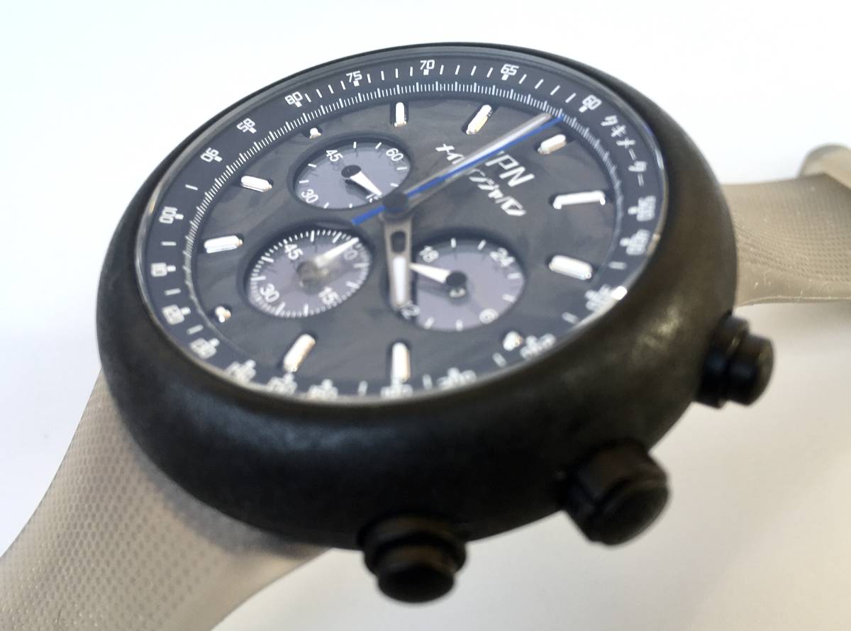 JPN 130R クロノグラフ ソーラー 腕時計【USED美品】日本製 稼動品_画像7