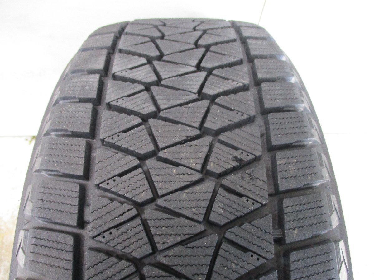 ■中古タイヤ■　225/55R18 98Q BRIDGESTONE BLIZZAK DM-V2 エルグランド デリカD:5 フォレスター等 4WD 冬タイヤ 激安　送料無料　B207_減り