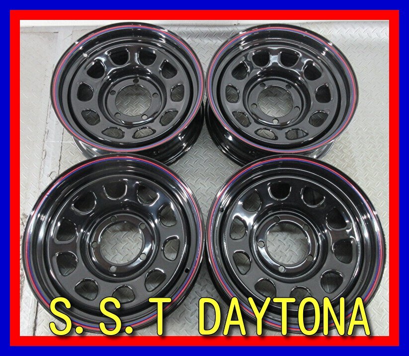 ■新品ホイール■ S.S.T DAYTONA SH397 アルミホイール 16インチ 5.5J -20 5H 139.7 AW ジムニー 早い者勝ち 激安 送料無料 D878