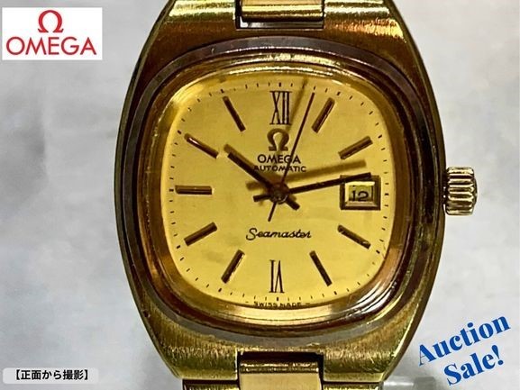 ◆◇【中古】 OMEGA オメガ シーマスター 腕時計 ゴールド クォーツ ◇◆