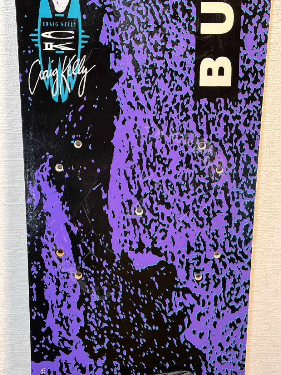 BURTON CRAIG KELLY AIR VINTAGE SNOWBOARD バートン クレイグ・ケリー エアー クレッグ・ケリー ビンテージ　スノーボード　162cm CK_画像4