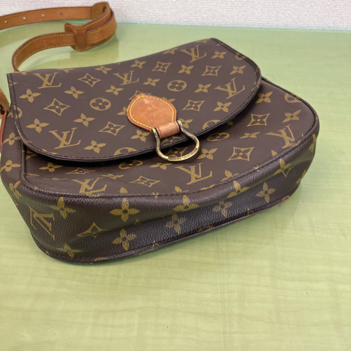 ◎LOUIS VUITTON ルイヴィトン ショルダーバッグ サンクルーGM M51242 モノグラム_画像4