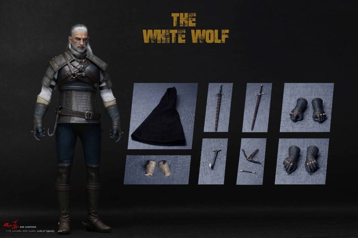 ☆送料無料☆ Nine Craftsmen 1/6 白狼 J-001 The White Wolf_画像9