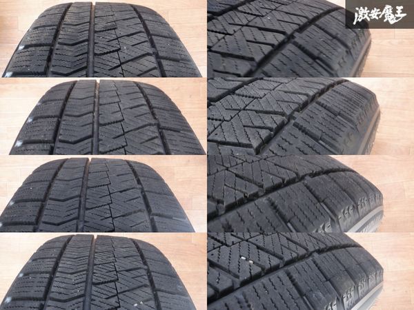 BS VRX2 スタッドレス付 weds ウェッズ VELVA 18インチ 7.5J +48 PCD114.3 5穴 215/45R18 ノア ヴォクシー セレナ 2020年 ★ 棚1I1_画像9