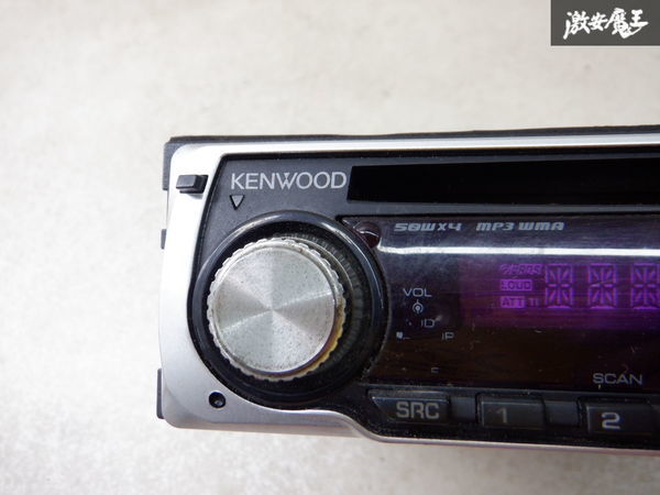【最終値下】 KENWOOD ケンウッド 1DIN カーオーディオ オーディオ CDプレイヤー E232STN ジャンク 本体のみ 棚2J12_画像2