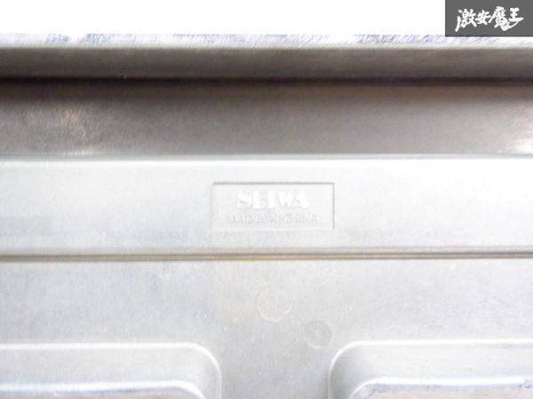 【最終値下】 SEIWA セイワ 汎用 社外 ナンバーフレーム ライセンスプレート 枠 メッキ 棚2P79_画像7