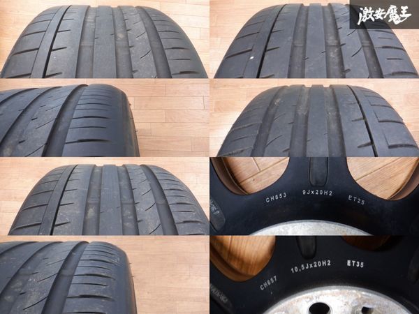 【BMWサイズ！！】BBS CH-R2 CH653 CH657 ホイール 20インチ 9J +25 10.5J +35 4本 F10 F11 F07 F12 F01 5シリーズ 7シリーズ ★ 棚1H13_画像8