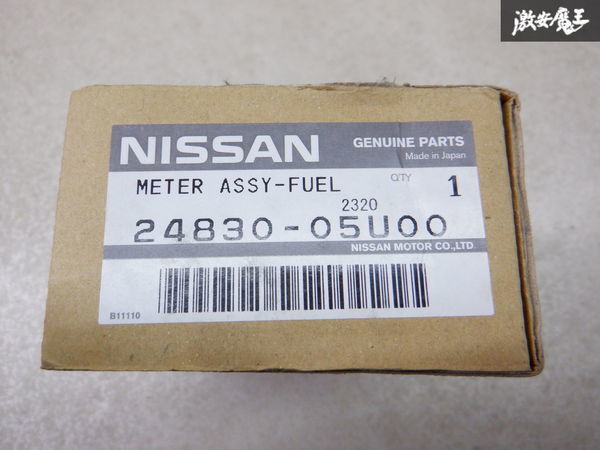 状態良好!! 保証付 日産 NISSAN 純正 BNR32 スカイライン GT-R GTR 前期 RB26DETT フロント トルクメーター 燃料計 24830-05U00 棚2P36_画像2