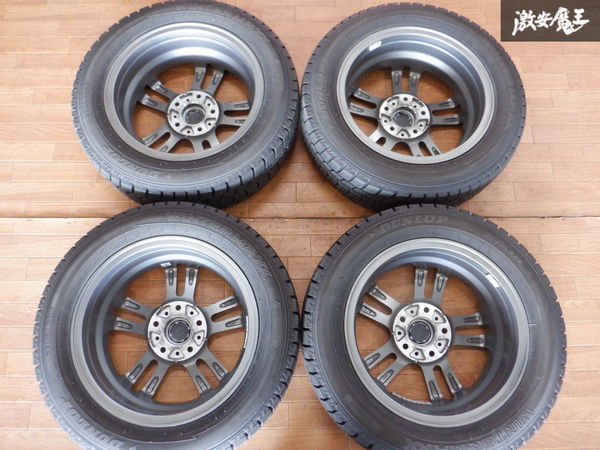 バリ山 スタッドレス付 KELLENERS ホイール 15インチ PCD112 5穴 5.5J +46 175/65R15 ダンロップ MW02 2020年 4本 F55 F56 ミニ ★ 棚1F11_画像7