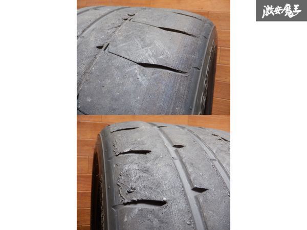 ブリヂストン BS RE-12D タイプA Sタイヤ 285/35R19 2本 2022年 フェアレディZ GT-R 7分山 ★ 棚_画像3