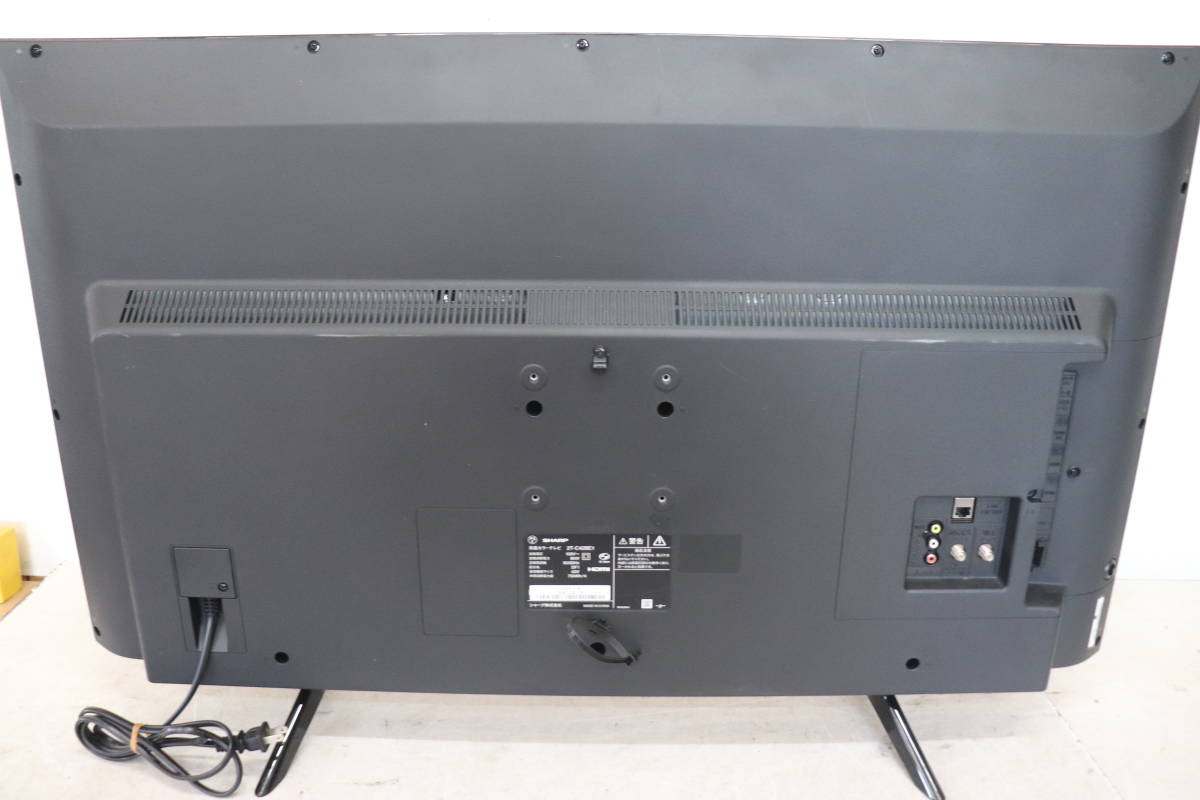 YKB/627 シャープ SHARP AQUOS 2T-C42BE1 42型 液晶テレビ 2020年製 地上デジタル放送視聴可能 直接引き取り歓迎_画像7