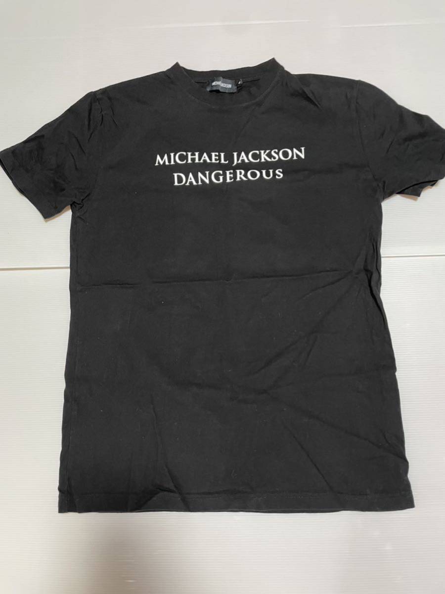 MICHAL JACKSON/Tシャツ/M/コットン/BLK/マイケルジャクソン ロックTシャツ_画像3