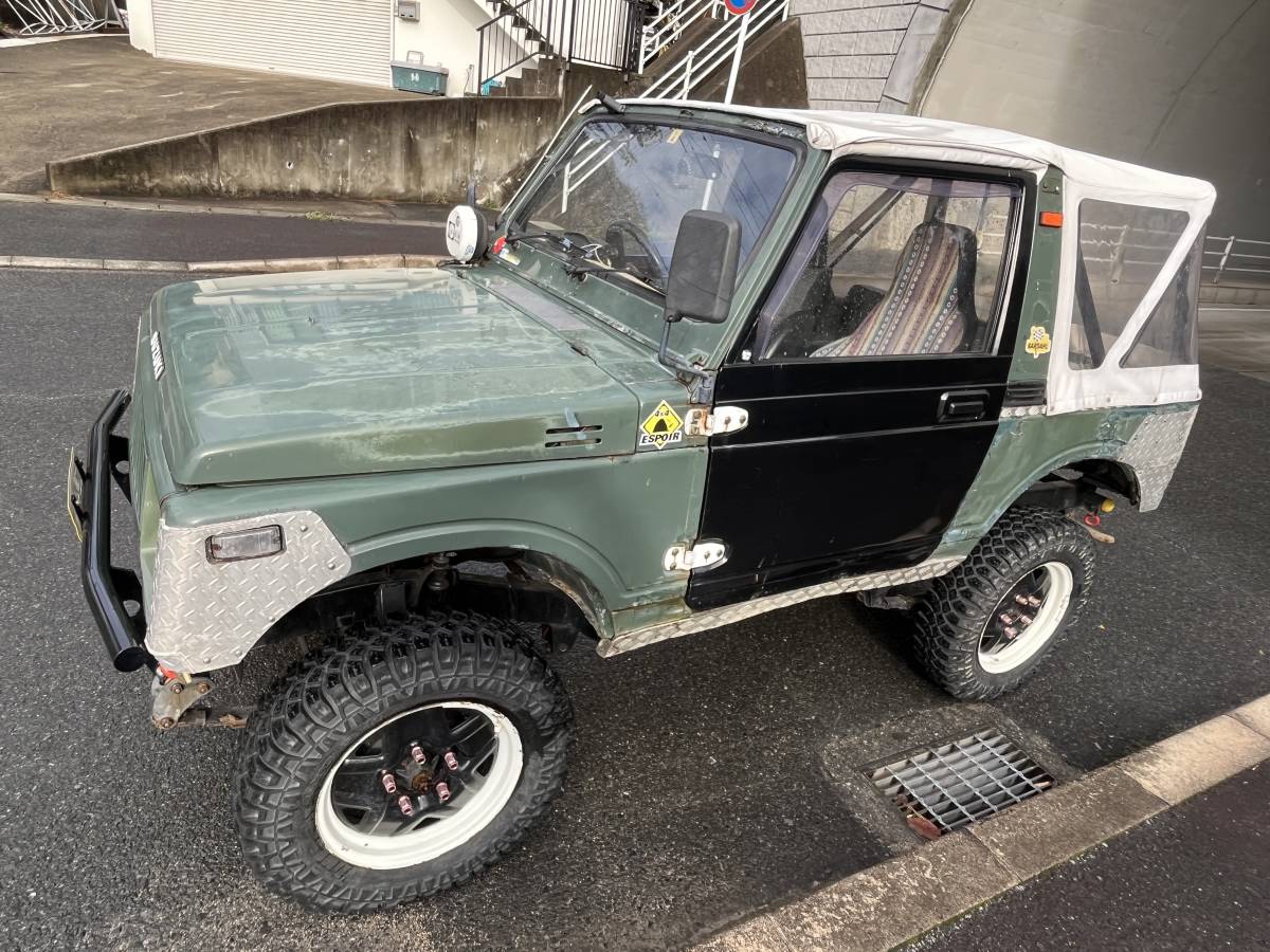 構造変更済　スズキ ジムニー sj30 実動 jimny ジムニー幌　おまけ有り_画像4