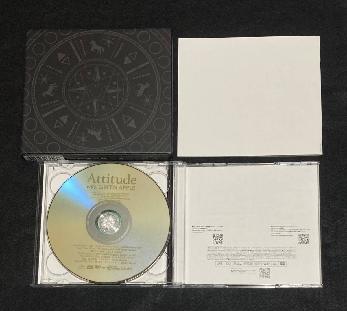 Mrs. GREEN APPLE Attitude(初回限定盤)/[CD+DVD]◇B（ゆう