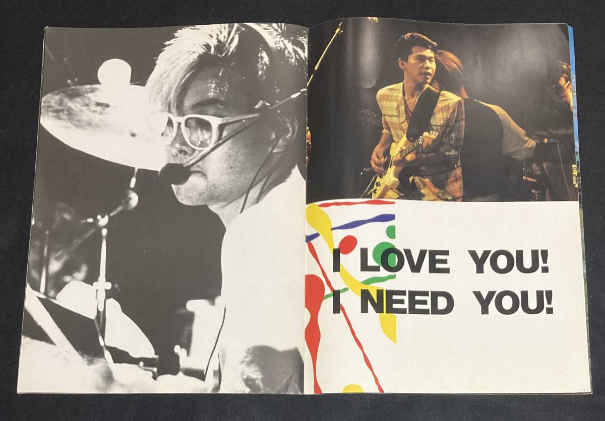 送料無料 C-C-B コンサート '85 パンフレット I WANT YOU I KISS 送料無料 C-C-B コンサート '85 パンフレット I WANT YOU I KISS