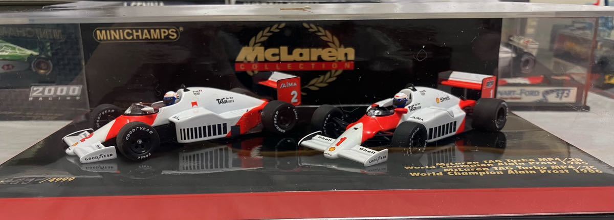 【F1ミニカー】マクラーレンコレクション ワールドチャンピオン プロスト ミニチャンプス MINICHAMPS