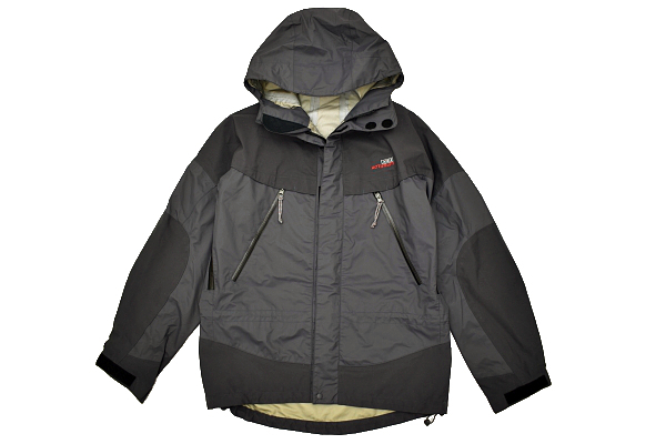 A-4668★美品★AIGLE Actimum エーグル GORE-TEX★メンズ ゴアテックス チャコールグレー マウンテン パーカー ジャケット Ｓの画像10