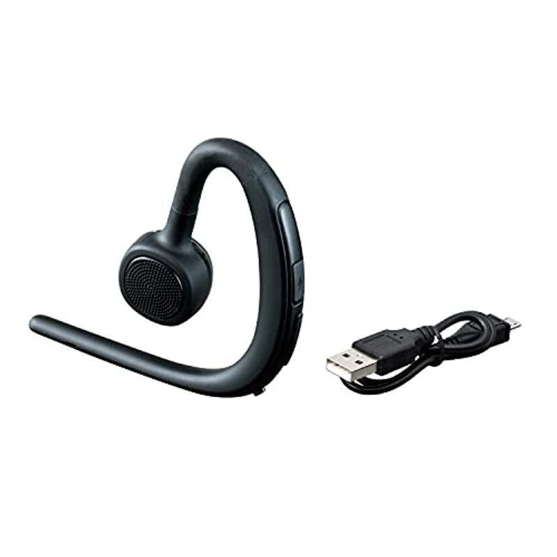 seiwaSEIWA) Bluetooth wireless earphone mike ver5.0 BTE142 black silicon ear .. new goods 