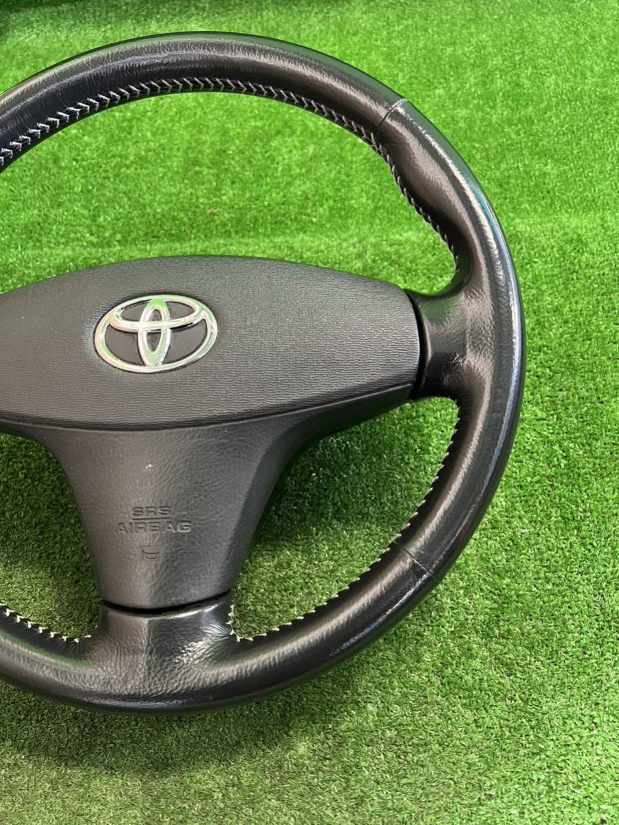  Toyota Isis ANM10W/ANM15W/ZNM10W/ZGM10W original leather leather steering wheel steering wheel 