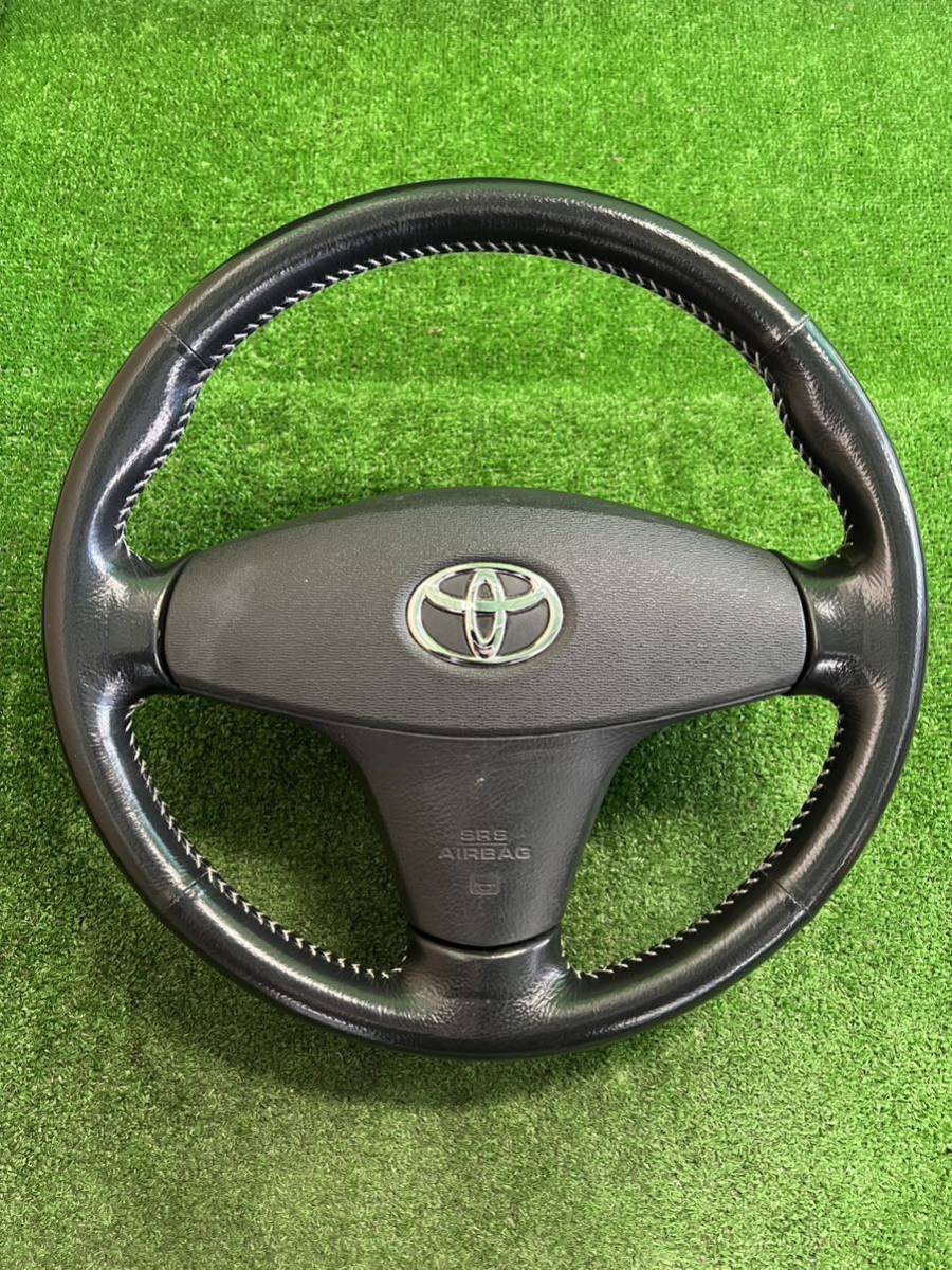  Toyota Isis ANM10W/ANM15W/ZNM10W/ZGM10W original leather leather steering wheel steering wheel 