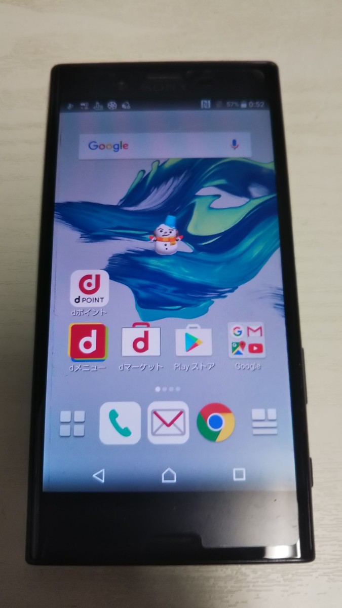 D4939 docomo SIMフリー XPERIA X Compact SO-02J SONY 4Gスマホ 簡易確認＆簡易清掃＆初期化OK 判定○ WebにてSIMロック解除受付手続済