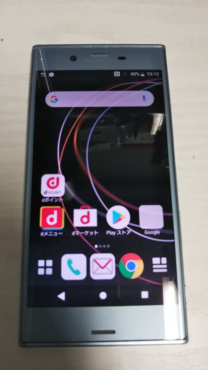 D4944 docomo SIMフリー XPERIA XZs SO-03J SONY ソニー 4Gスマホ 簡易確認＆簡易清掃＆初期化OK 判定○ WebにてSIMロック解除受付手続済