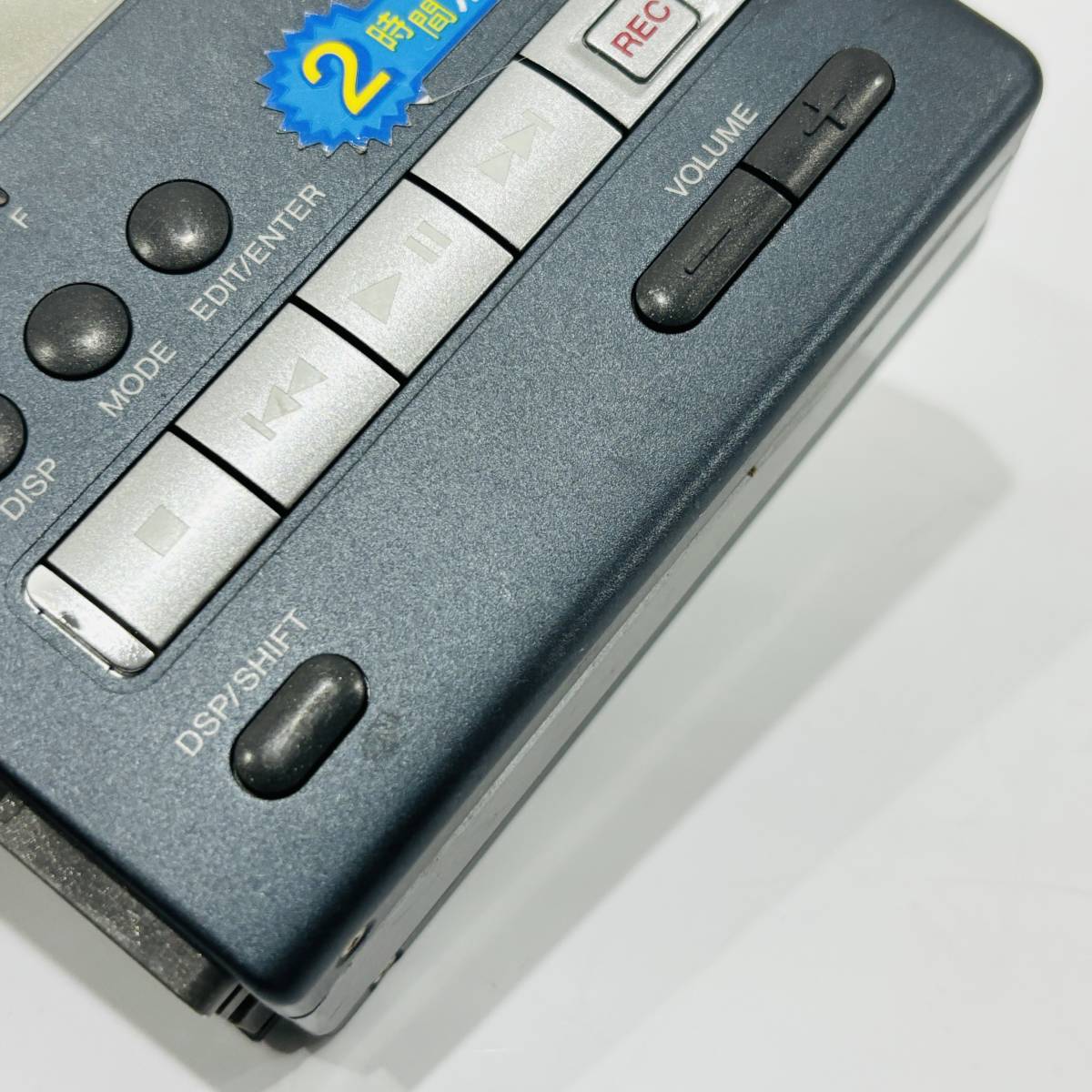 ○アイワ AM-F3 ポータブルMDレコーダー aiwa MINIDISC RECORDER